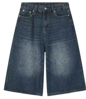 Blue Vintage Baggy Jorts