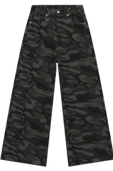 Camo Vintage Baggy Jeans
