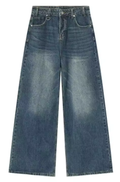 Blue Vintage Baggy Jeans