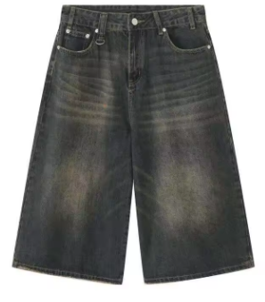 Dark Wash Vintage Denim Jorts